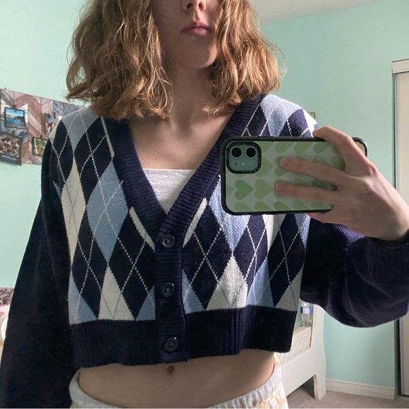 Blue cardigan - Picture 4 of 4